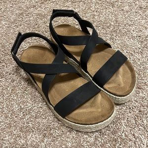 No Name Espadrille Flatform Sandals